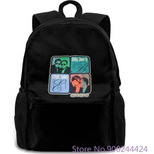 2001 Face To Face Tour T - ELTON JOHN & BILLY JOEL 20" Chest Cool women men backpack laptop travel school adult