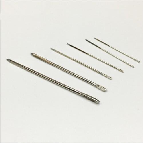 30Pcs Leathercraft DIY Leather Triangular Needles Leather fur Special Stainless Steel Shaped Pin Stitch Needlework Sewing Suppli