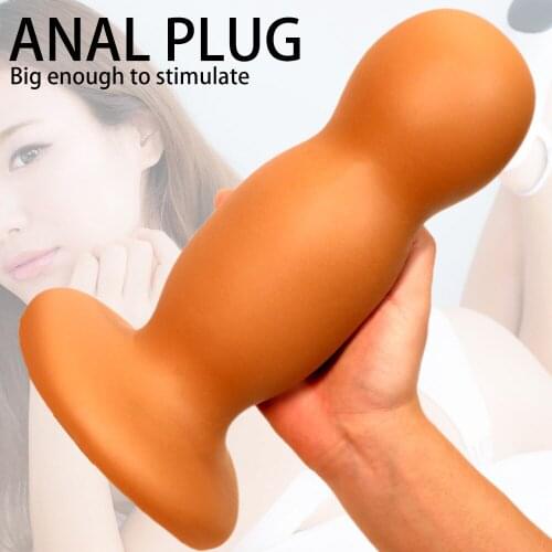 JIUAI Anal Anal PVC Pull Bead Anal Plug Female Tail Toy Masturbation Apparatus Adult Sex Toys