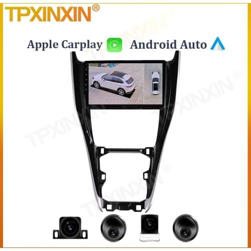 6+128G For Toyota Harrier XU60 2013 - 2020 Android Car Radio Multimedia Viedo Player GPS Navi IPS Touch Screen Stereo Head Unit