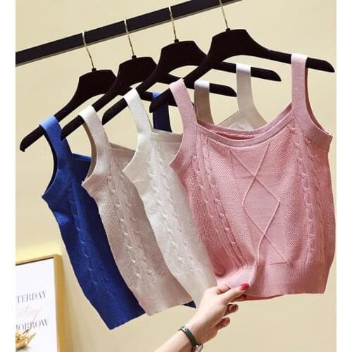 Женские трикотажные майки Genuo China At AliExpress