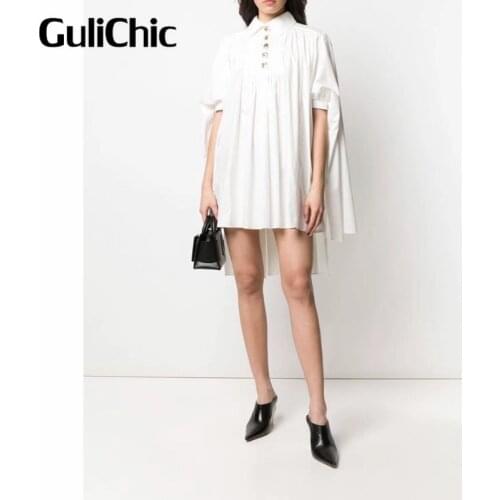 Модные платья-рубашки GuliChic China At AliExpress