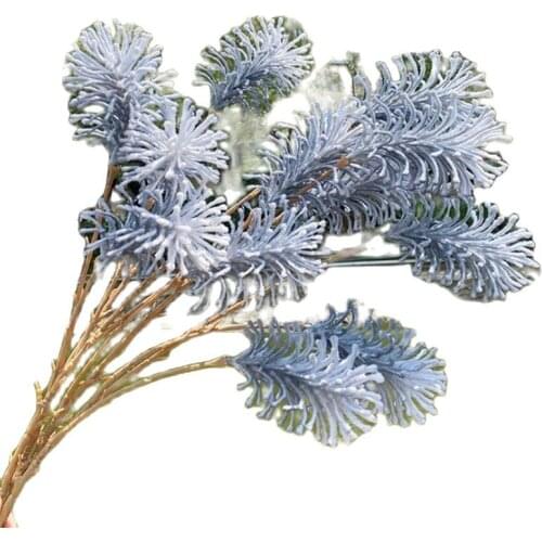 7Pcs Fake Long Stem Pine Cone (3 Stems/Piece) 39" Length Simularion Plastic Flowers for Wedding Centerpiece