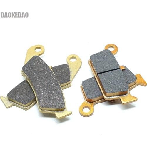 For GAS GAS EC125 MC125 MX125 EC200 MC250 MX250 EC300 FSE450 Motorcycle Front Rear Brake Pads Set Kit Dirt Bike Parts