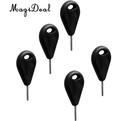 MagiDeal Pack 5 Durable Nylon Surfing Spare Fin Key Replacement for Surfboard Surf Board Wakeboard Water Sports