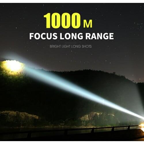 XHP70.2 powerful led flashlight torch cree xhp70 tactical flashlights usb rechargeable flash light 18650 led lantern work lamp