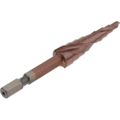 Guitar 4-12mm Endpin Pickup Reamer Drill Bits Spiral Tool, 88mm Long