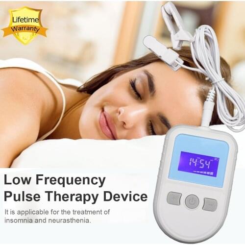 New CES Therapy Transcranial Micro-current Stimulator Sleep Aid Device Treatment Insomnia Anxiety Head Pain Relief