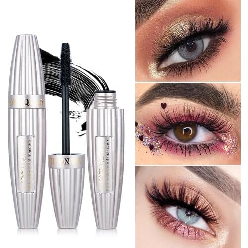 Black False eyelash Mascara super large capacity quick make-up remover eyes waterproof curl universal rocket false eyelashes