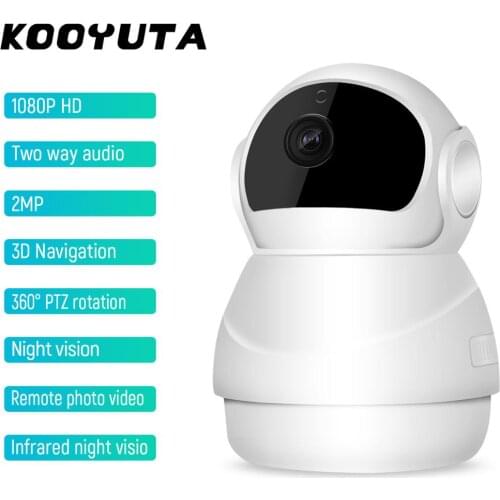 KOOYUTA 3MP HD PTZ Wifi Camera Outdoor CMOS Sensor PIR Detection Wireless Camera H.264 Inner Speaker Mic Security Surveillance