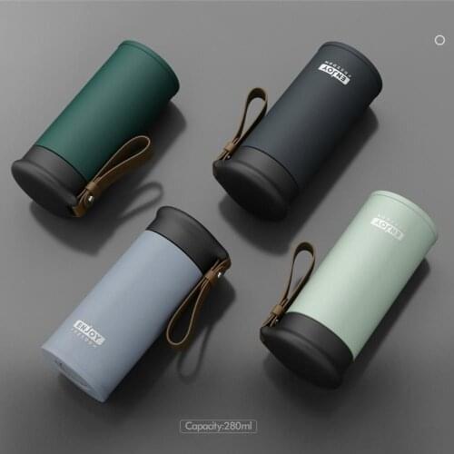 High Quality Double-layer Stainless Steel Vacuum Flask 280ml Car Vacuum Flask Coffee Tea Travel Mug Vacuum Flask Vacuum Flask