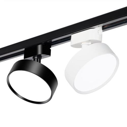 10W 15W 20W Led Track light aluminum Ceiling Rail Track lighting Spot Rail Spotlights Replace Halogen Lamps AC220-240V