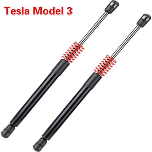2PCS Car Rear Trunk Tailgate Lift Struts For Tesla Model 3 Boot Gas Spring Shock Support Hydraulic car Rod Accessories