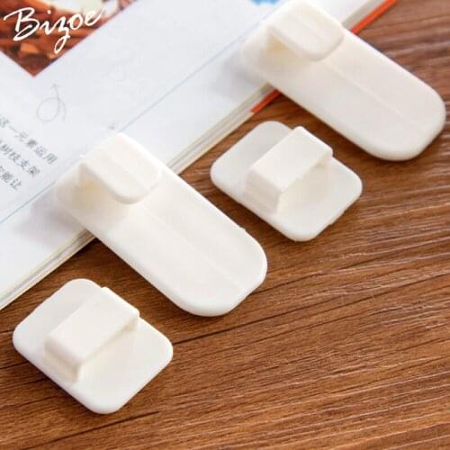 3pcs wall sticky remote control storage hooks air conditioning remote control television separate hanging hooks