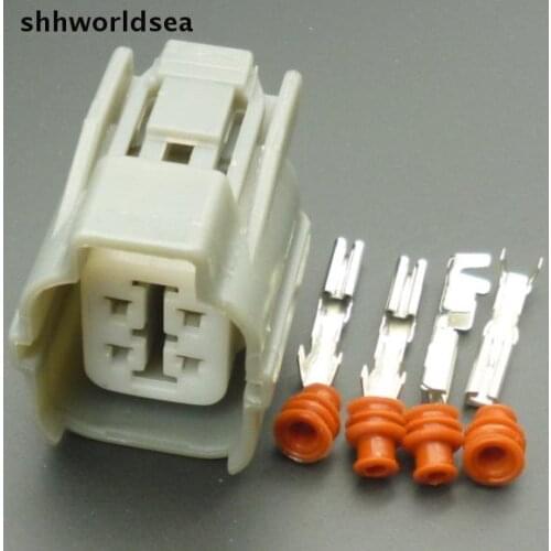 Shhworldsea 4 pin Female Waterproof Electrical connector for honda Accord S2000 2.0L F20C VTi-R 2.2L H22A O2 oxygen sensor Plug