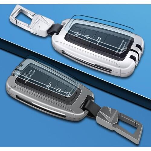 Car Key Cover Car Key Case For Toyota CHR C-HR Prado Camry Avalon Prius Corolla RAV4 Avalon Keychain Key Holder