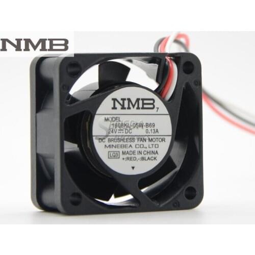 For NMB Blowers 1608KL-05W-B69 4CM 40*40*20MM 40 * 20mm 24V 0.13A axial cooling fan