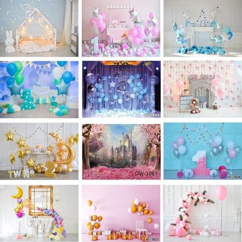 Birthday Photography Background Birthday Party Background Photos Child Newborn Birthday Fantasy dream Series Photography Studio