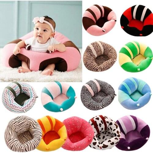 Baby Support Seat Sofa Cute Soft Animals Shaped infant Baby Learning To Sit Chair Keep Sitting Posture Comfortable 13 Colors