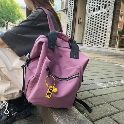 Multifunction Women Backpack Large Capacity Nylon Backpack Purse School Bag For Girls Travel Female Shoulder Back Pack Mochila