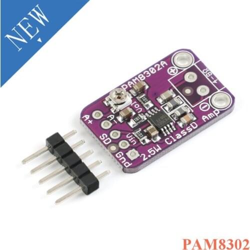 PAM8302 Mono 2.5W Class D Audio Amplifier Module- PAM8302 module Mono 2.5W Class D Audio Amplifier - PAM8302