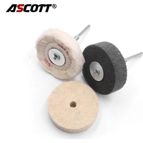 Wool polishing wheel 75mm polishing disc wool polishing roller dremel rotary tool
