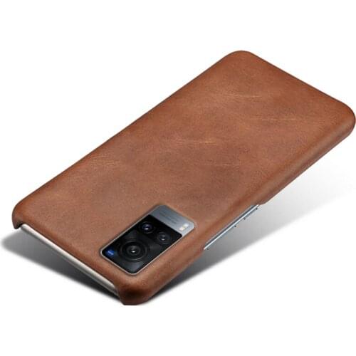 Luxury PU Leather Case On The For Vivo X60 Pro Plus X60pro Funda Slim Hard PC Phone Cover For VI VO X 60 Pro+ Capa Coque Shell