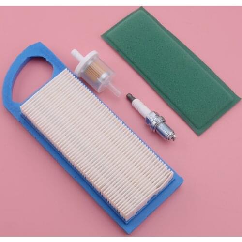 Fuel Filter Air Filter Spark Plug Fit for Briggs & Stratton 10-13.5HP OHV 797007 698413 613022 650821 697152 794421