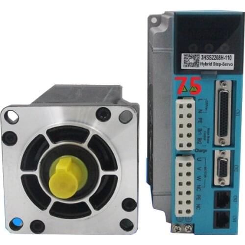 Three Phase NEMA42 16N.m 2266ozf.in Closed loop Stepper Motor Driver kit 110J12160EC-1000 + 3HSS2208H With 3m Encoder Cable