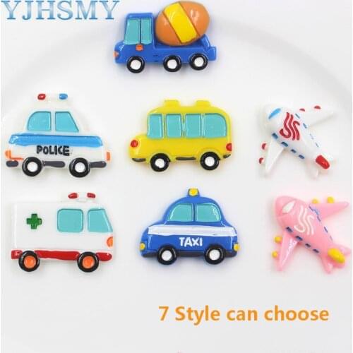 YJHSMY 20312-15,10pcs 25mm*30mm,Various color style Cartoon car toy,Trinkets ornaments Decorations,DIY handmade materials