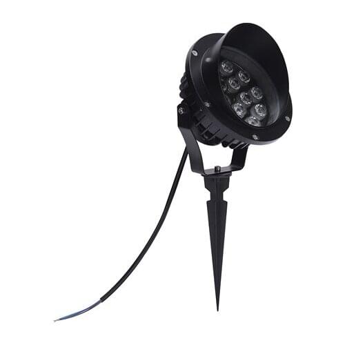 10pcs/lot NEW DC12V 15W LED Lawn Lamp Garden Path Light Waterproof Spot Bulb with Cap