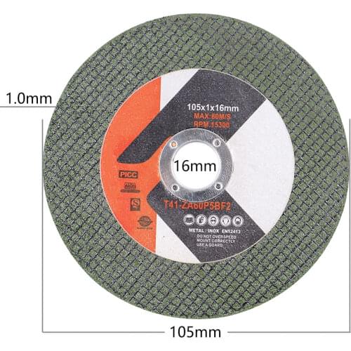 105mm/4.13'' (inner dia. 16mm) Cutting Disc Metal Cutting Wheel for 100mm Angle Resin Grinding Disc accessories