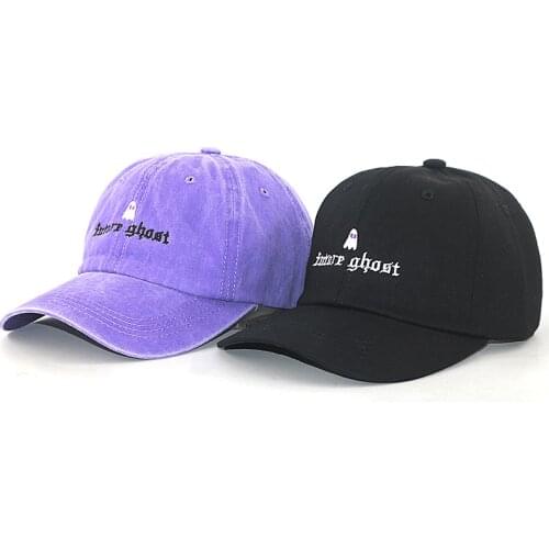 100% cotton washed goast embroidery hip hop dad hat unstructured adjustable sports baseball cap casual fashion snapback unisex