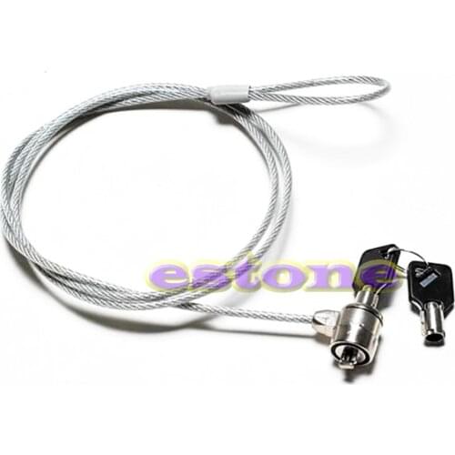 Notebook Laptop Computer Lock Security Security China Cable Chain With Key New