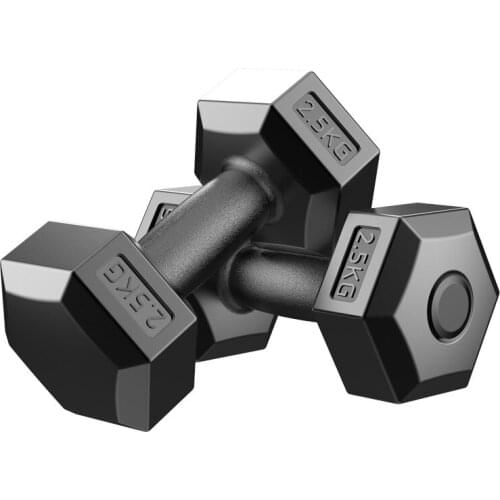 Black Hexagonal Green Dumbbell Home Gym Fitness Equipment Training Arm Muscles