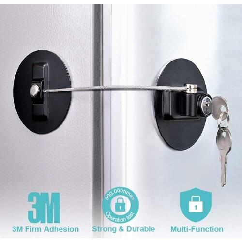 Child Safety Refrigerator Limit Lock Baby Safety Protections Cabinet Door Lock Kids Drawer Locker Security Invisible Lock