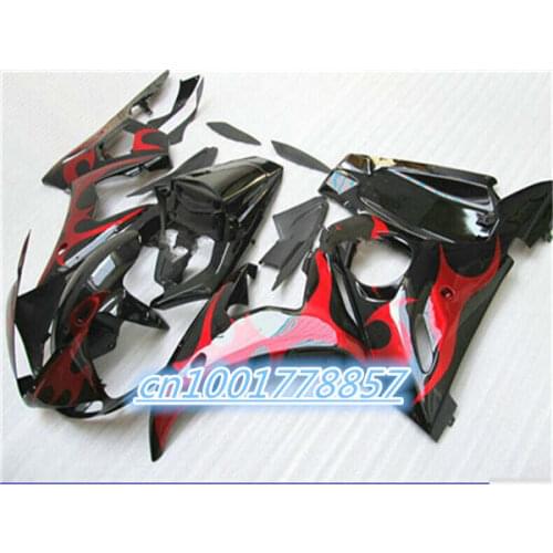Fairing kit fit for 2003-2005 R6 kits YZF R6 03 04 05 grade YZF R6 03 04 05 fairings red black yellow green blue white gold