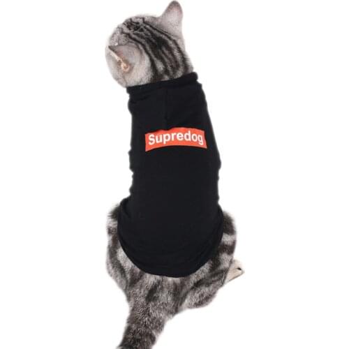 Traumdeutung Cats Clothes Hoodie Cloth Pets Costume Outfit Clothing Kitten For Small Dogs Clothes Puppy suit Yorkshire Coats