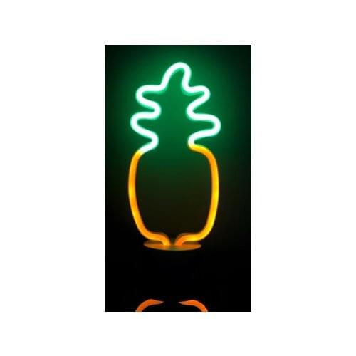 Neon Luminous Pineapple Table Night Lamp