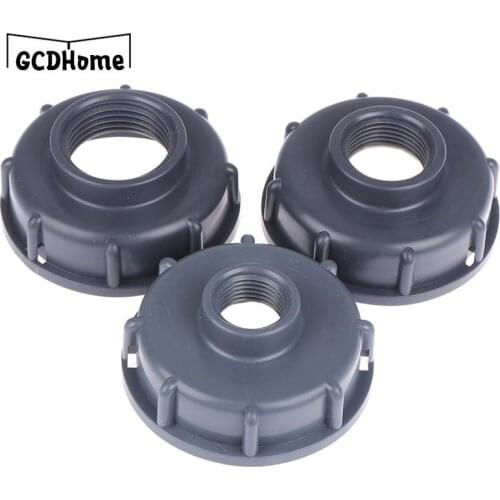 Durable IBC Tank fittings S60X6 Coarse Threaded Cap 60mm Female thread to 1/2",3/4",1" Adaptor Connector