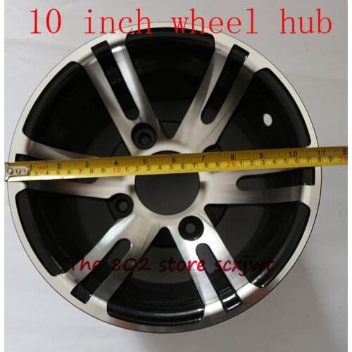 Lightning Delivery ATV Tire with 10 Inch Wheel Hub backwheel fits Beach Car Karting hub 10 inch beach car Aluminium alloy parts