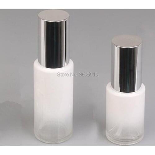 30ml 50ml Glass Empty Perfume Bottles Spray Atomizer Refillable pump lotion Bottle Scent Case F1021