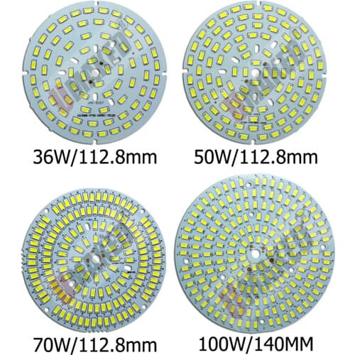 24W 30W 36W 50W 70W 100W LED ball chip, led PCB with smd chip for bulb light, Bay light, LED bay lighting source, aluminum plate