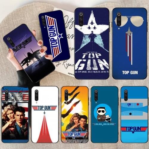 TV Series Top Gun poster Phone Case for Xiaomi Mi Note 10 Lite Mi 9T Pro xiaomi 10 10 CC9 Pro 9SE