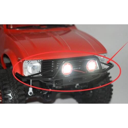 1/10 Scale RC Off Road Crawler Truck ARB Intensity LED Light Bronco Ranger XLT with Front Bumper for TRX-4 '79 Chevy K5 Blazer