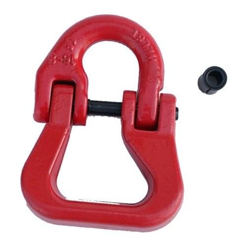 5.3T--5.4T G80 special connection butterfly connector for lifting strap special double ring buckle for webbing sling