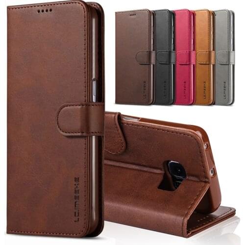 S6 Edge Case For Samsung S6 Edge Case Leather Vintage Phone Case On Samsung Galaxy S6 Case Flip Magnetic Wallet Cover S 6 Hoesje