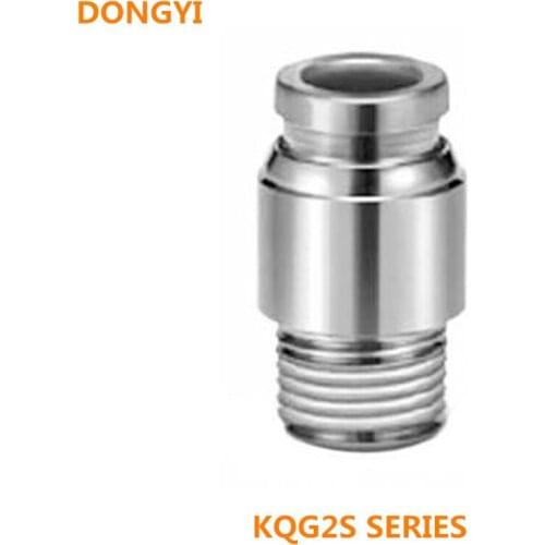 Stainless Steel 316 One-touch Fittings For KQG2S08-01S/KQG2S08-02S/KQG2S10-02S