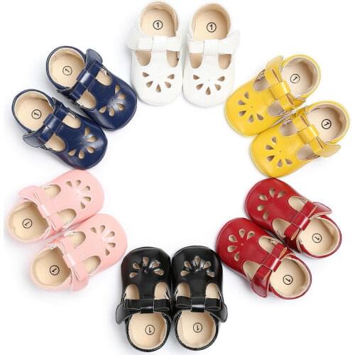 Focusnorm 0-18M Infant Newborn Baby Crib Infant Toddler Girl Leather Moccasins Soft Sole Shoes