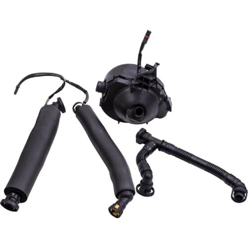 Crank Case Valve Oil Separator Engine Breather Kit For Bmw E60 E61 E90 E91 N52